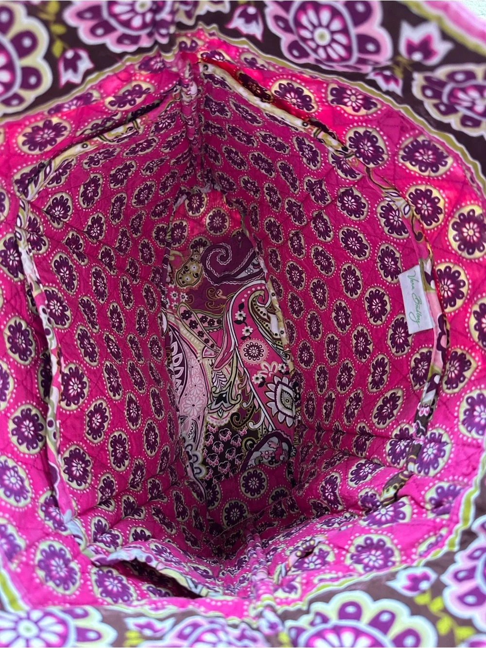 Vera Bradley | Very Berry Paisley Tote